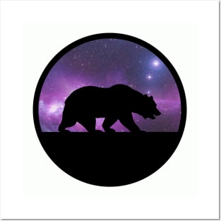 Galaxy Bear Posters and Art